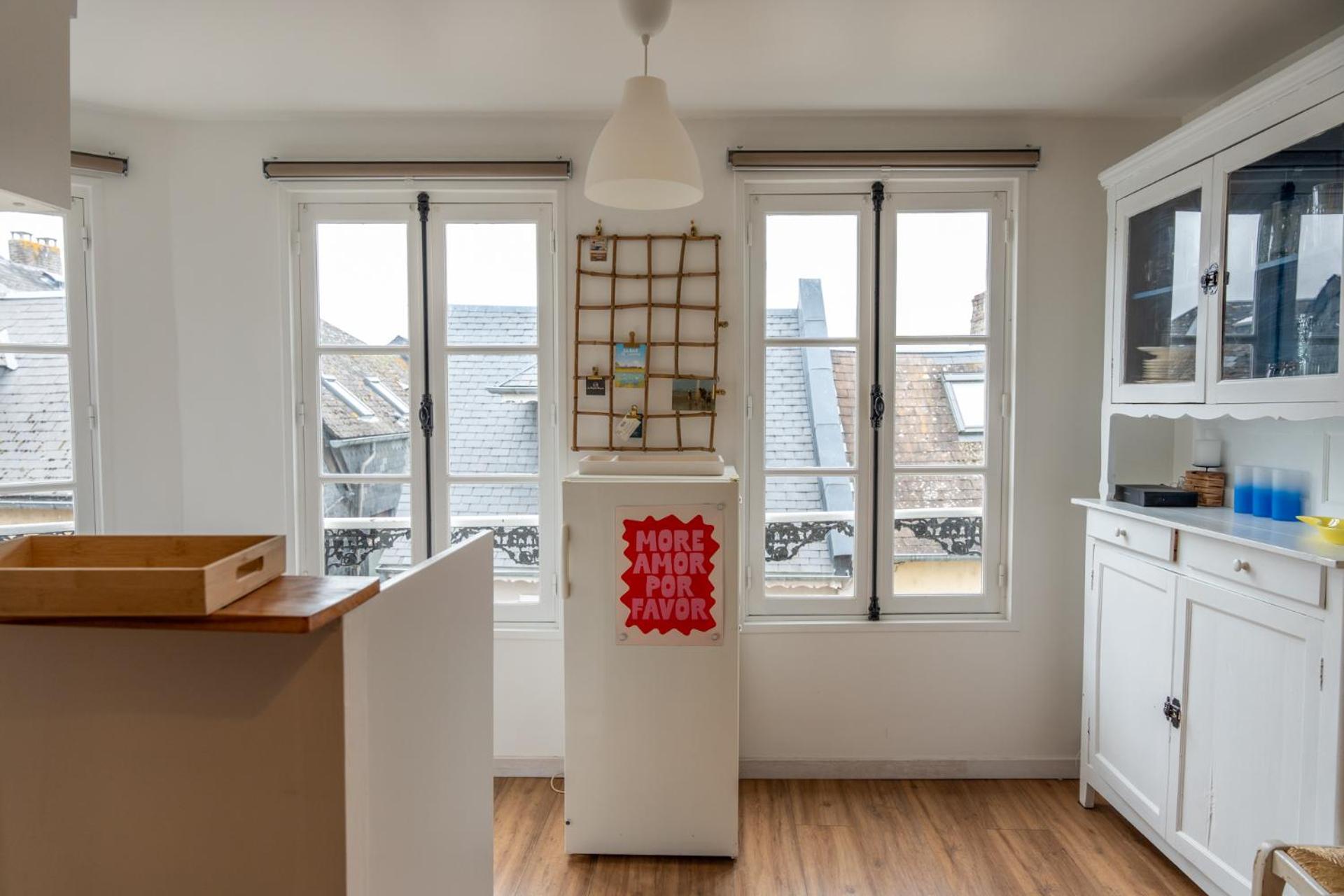 Bleu Bonheur, Appartement Cosy Au Coeur De La Baie Сен-Валери-сюр-Сом Екстериор снимка