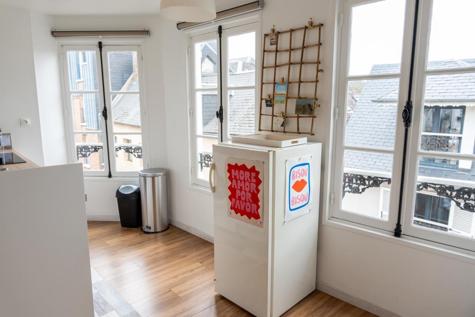 Bleu Bonheur, Appartement Cosy Au Coeur De La Baie Сен-Валери-сюр-Сом Екстериор снимка