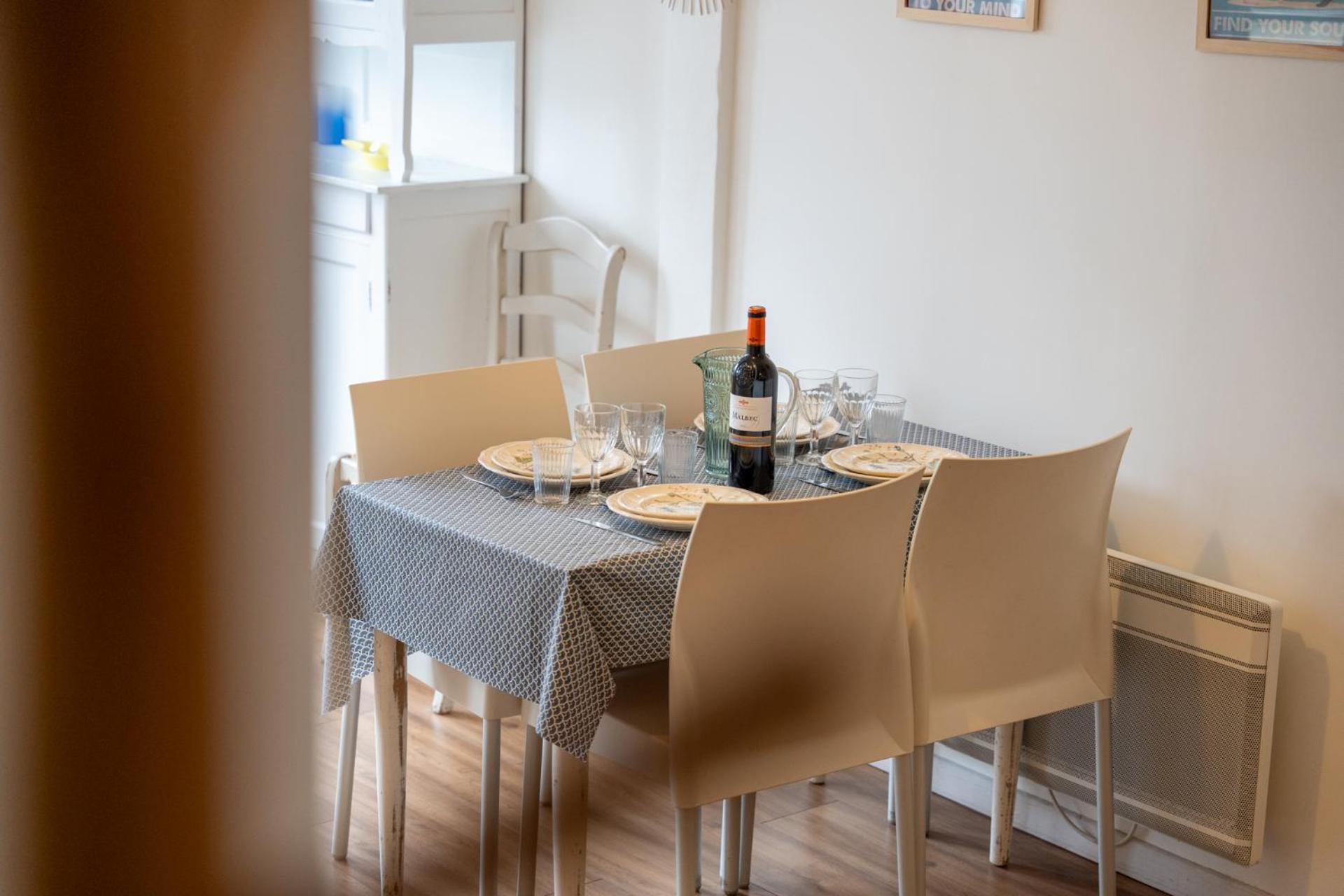 Bleu Bonheur, Appartement Cosy Au Coeur De La Baie Сен-Валери-сюр-Сом Екстериор снимка